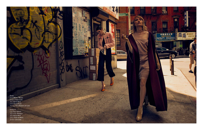 Female model photo shoot of ziying in New York City