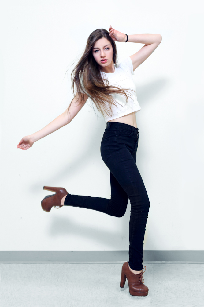 Female model photo shoot of Alyssa P B by Andrea Cloutier