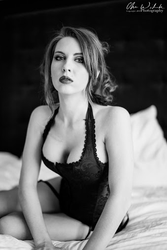 Female model photo shoot of Christel King by Chris Widick