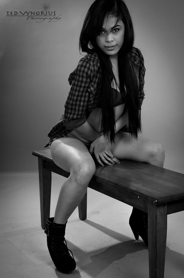 Female model photo shoot of Gina behbz by Teddy V Photography