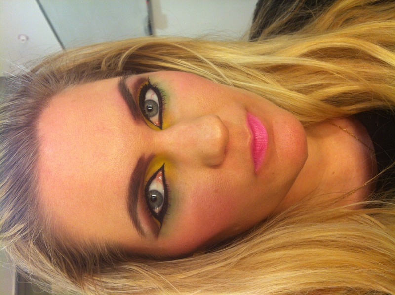 Female model photo shoot of Christina Mikkelsen in London Make up acedemy