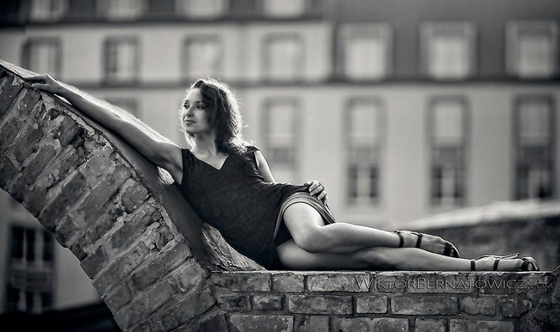 Female model photo shoot of GosiaczekWRO in Wroclaw/ Poland