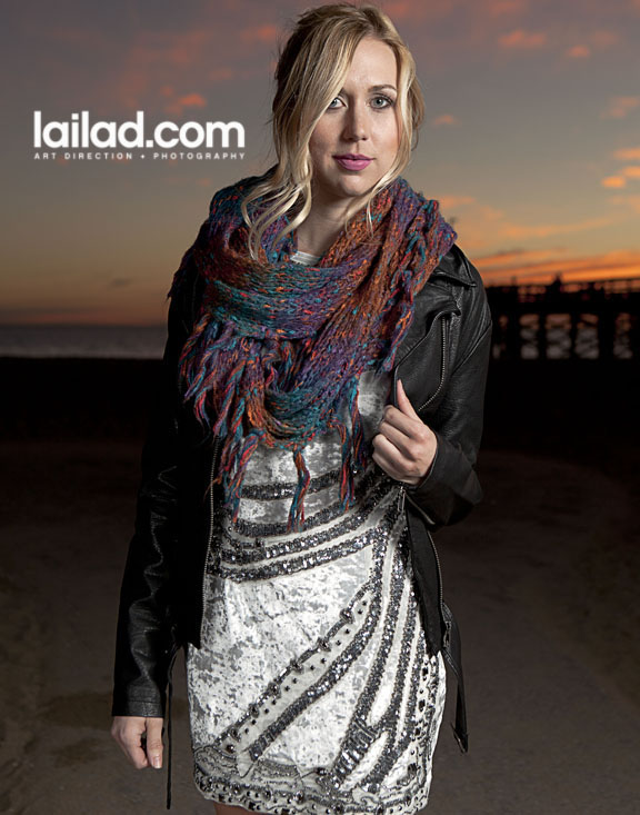 Female model photo shoot of Laila D, wardrobe styled by Kim Betlinski, makeup by BeautybyDianna