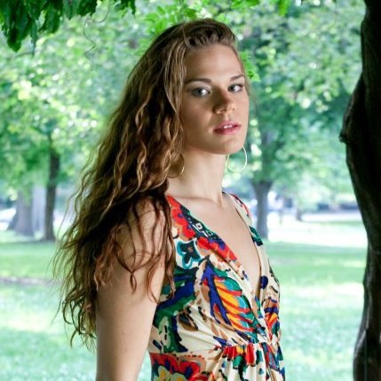 Female model photo shoot of Courtney Opel in Central Park, Louisville