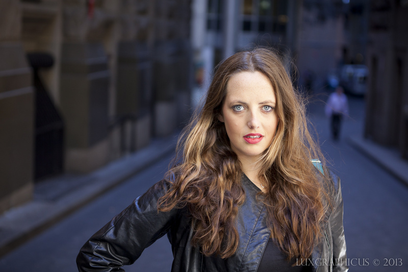 Female model photo shoot of Kathryn Irvine in Martin Place