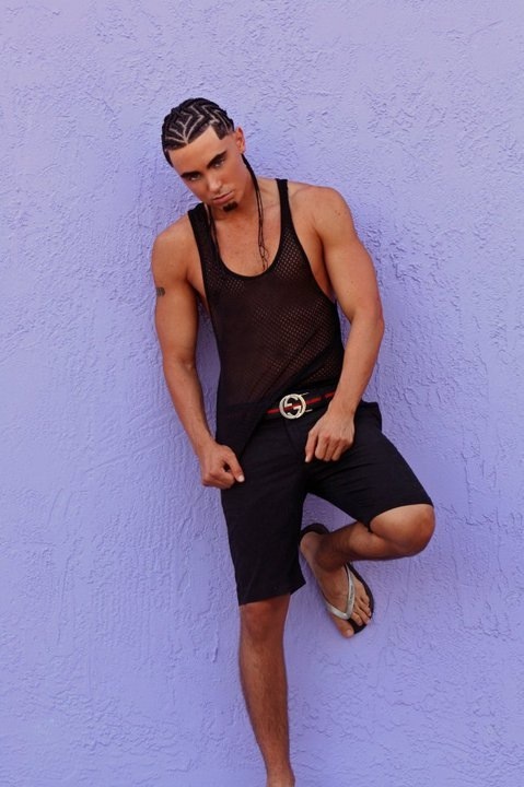 Male model photo shoot of DAngelo Jahsiah in Miami Design District