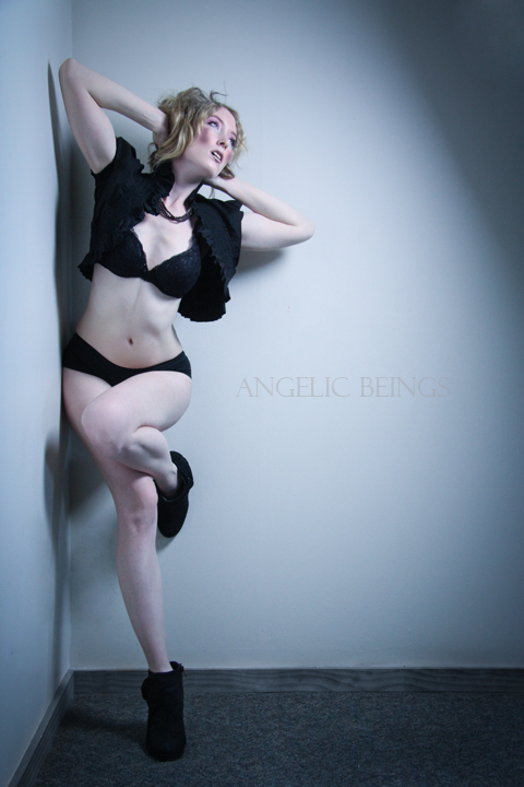 Female model photo shoot of Angelic Beings and Geo Alyce in Studio