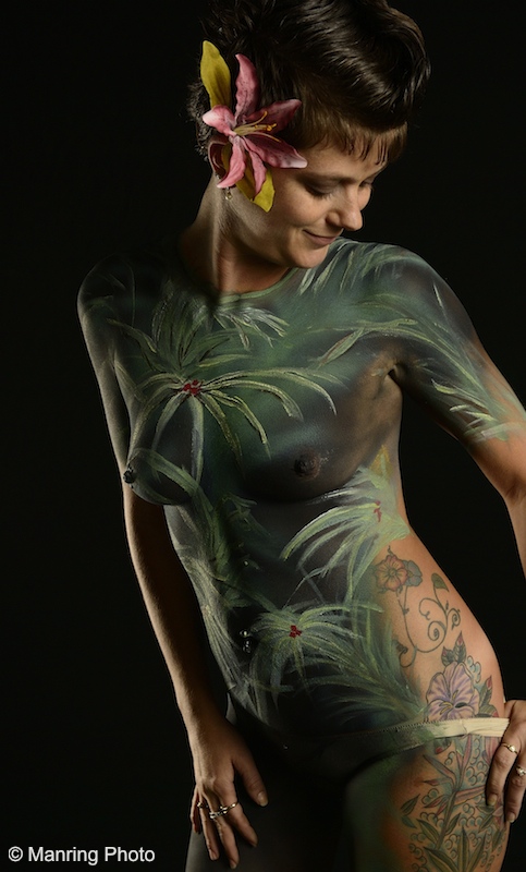 Male model photo shoot of 21c BodyPaint by Manring Photo in 21c Studio, Hamilton OH
