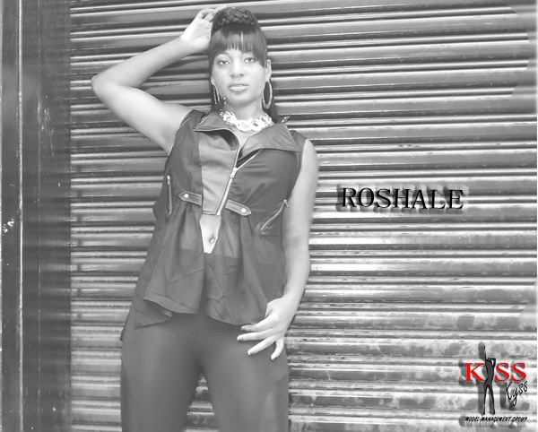 Female model photo shoot of ROSHALE FASHION REBEL