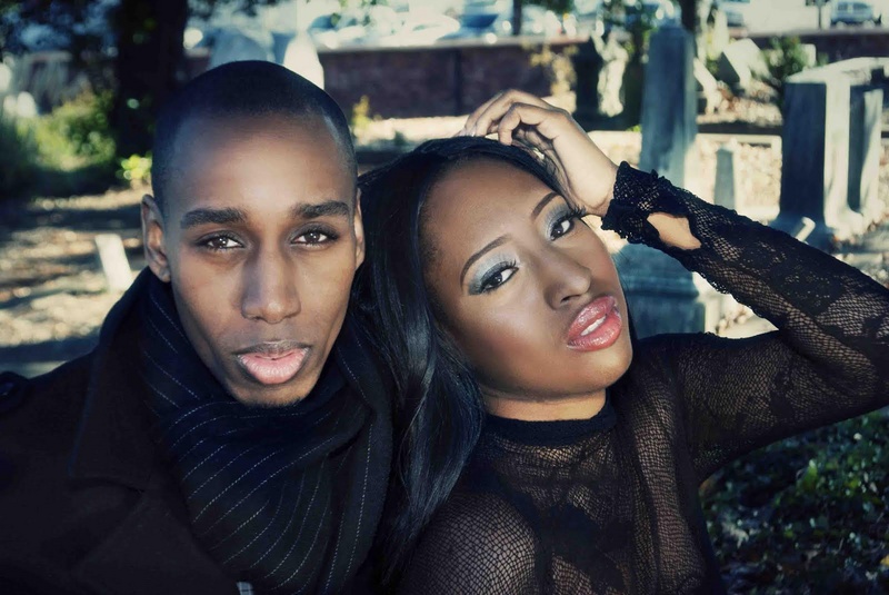 Male and Female model photo shoot of Zuri James and AIYANNA  by ShonuffImages, wardrobe styled by XTRAORDINARY_IMAGES, clothing designed by Coodieranks