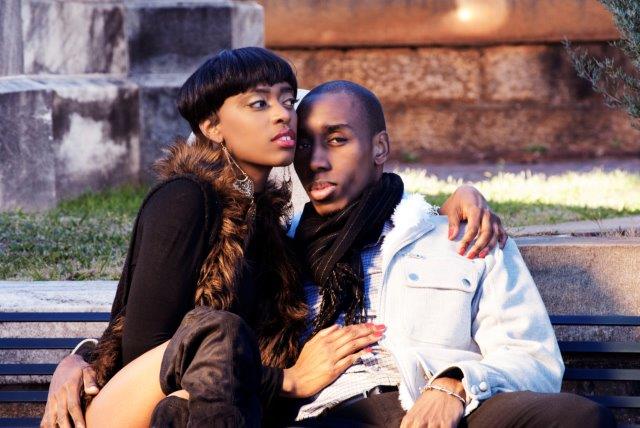 Male and Female model photo shoot of Zuri James and Hanan K by ShonuffImages, wardrobe styled by XTRAORDINARY_IMAGES, clothing designed by Coodieranks