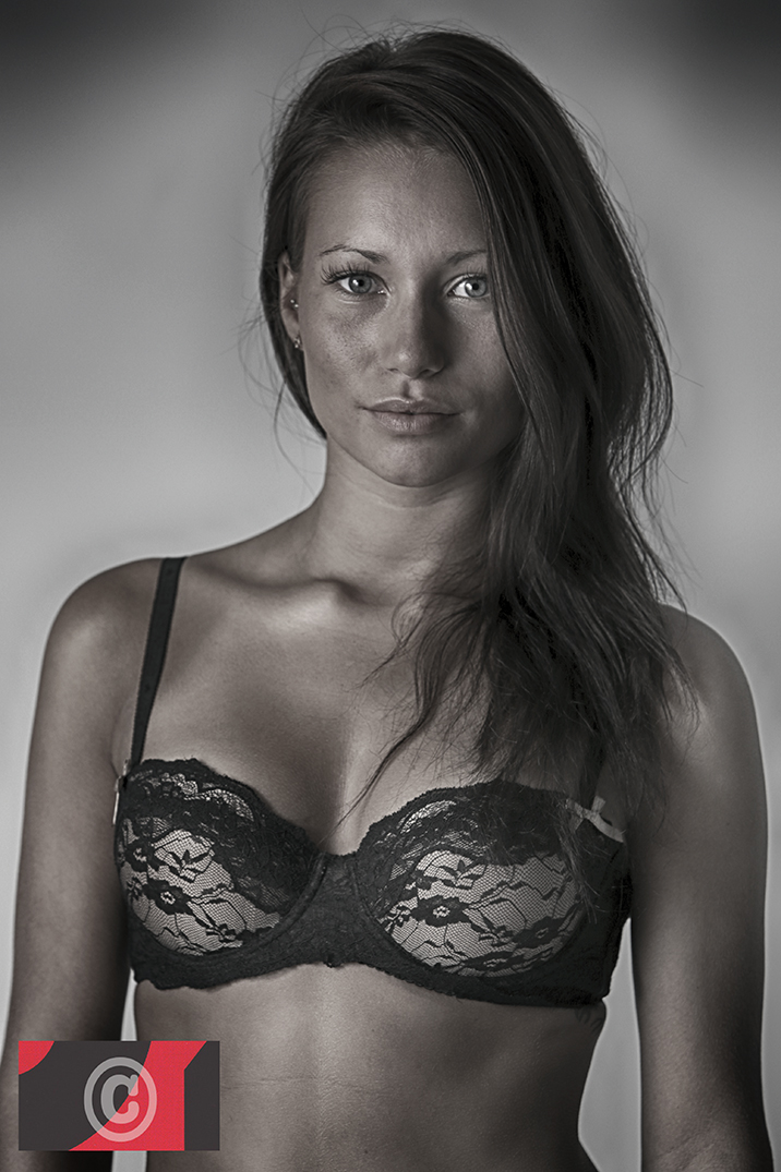 Female model photo shoot of Nathalie G by OZ Boudoir