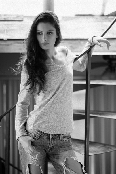 Female model photo shoot of Katya Zvantseva main by Tim Foster in Bronx