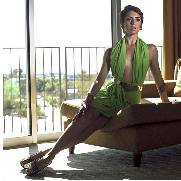 Female model photo shoot of Danielle Sett Pomroy in Hotel Valley Ho