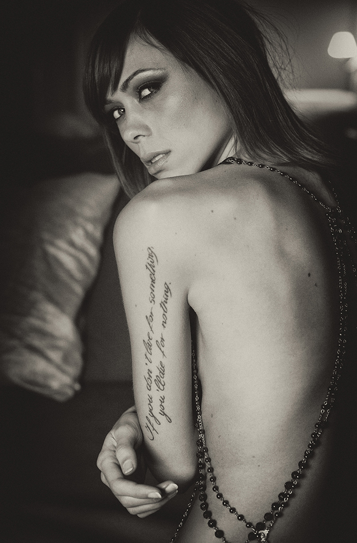 Female model photo shoot of de Burlett Photography