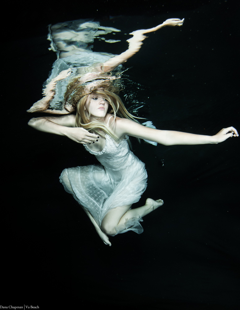 Female model photo shoot of GiNa_NiCoLe in underwater