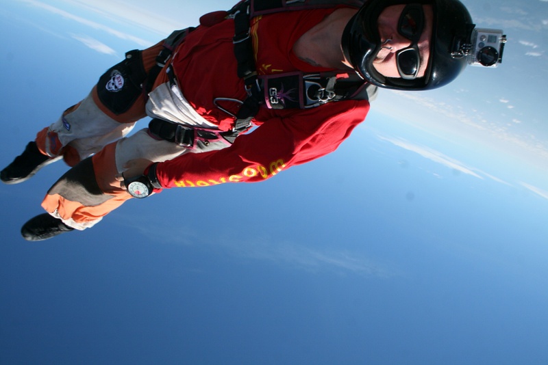 Male model photo shoot of Fun From Above in skydive Georgia