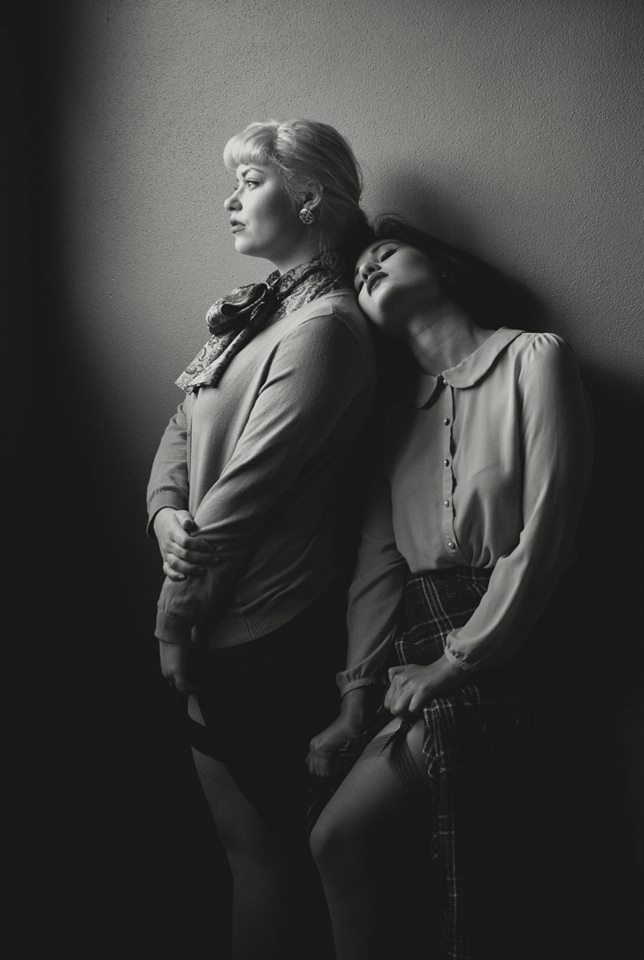 Female model photo shoot of Amanda Clara Calquhoun, 0X0 and Sierra McKenzie in seattle, wa