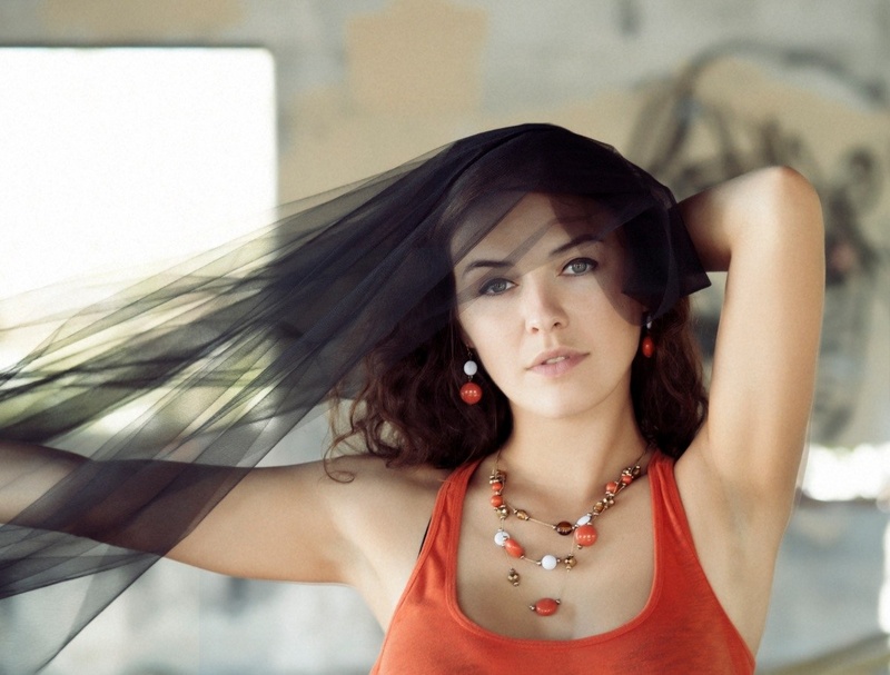 Female model photo shoot of Polina Vasina