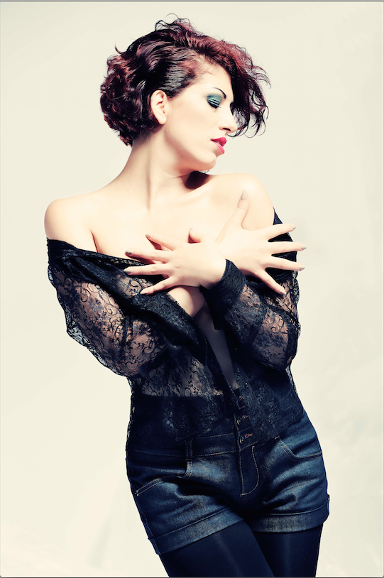 Female model photo shoot of Stella 007