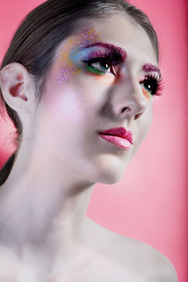 Female model photo shoot of Rhis Makeup Artistry and Samantha Scheinecker by Easton Chang in Newcastle