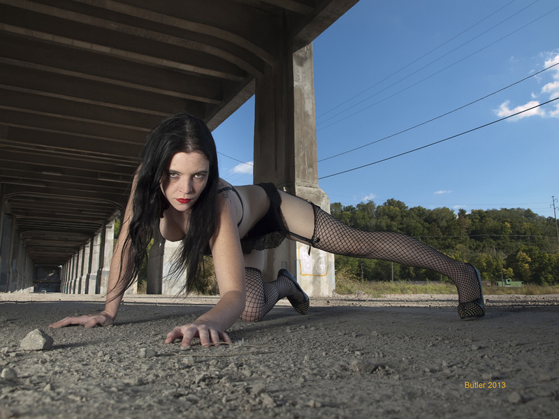 Female model photo shoot of Living Deadgirl by Poetic Imagery