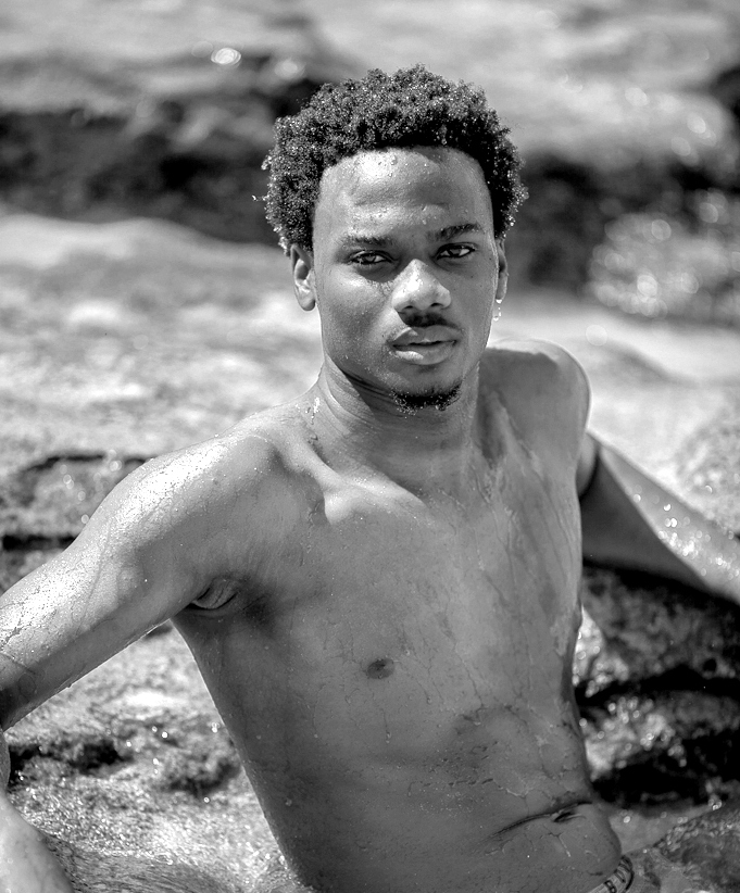 Male model photo shoot of Reuel in Batts Rock, Barbados