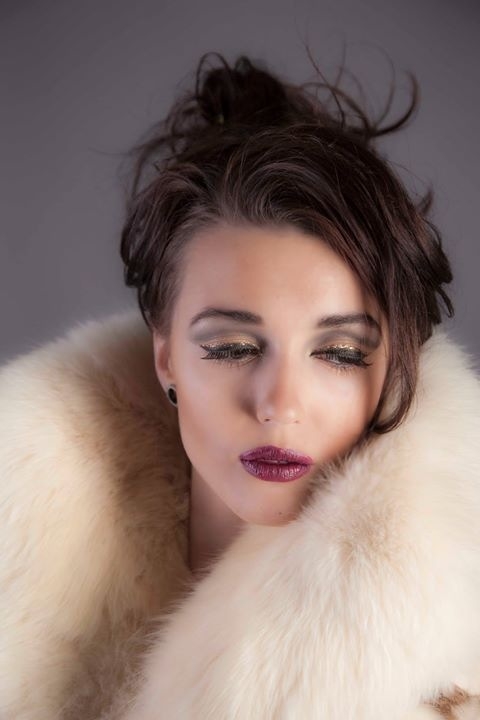 Female model photo shoot of Make Up by Rosemary  and Morgaan Nicole by CorrineAmentPhotography