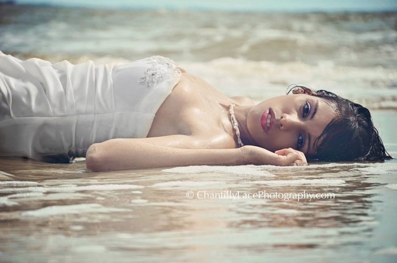Female model photo shoot of Whitney Colon in Sullivans Island, SC