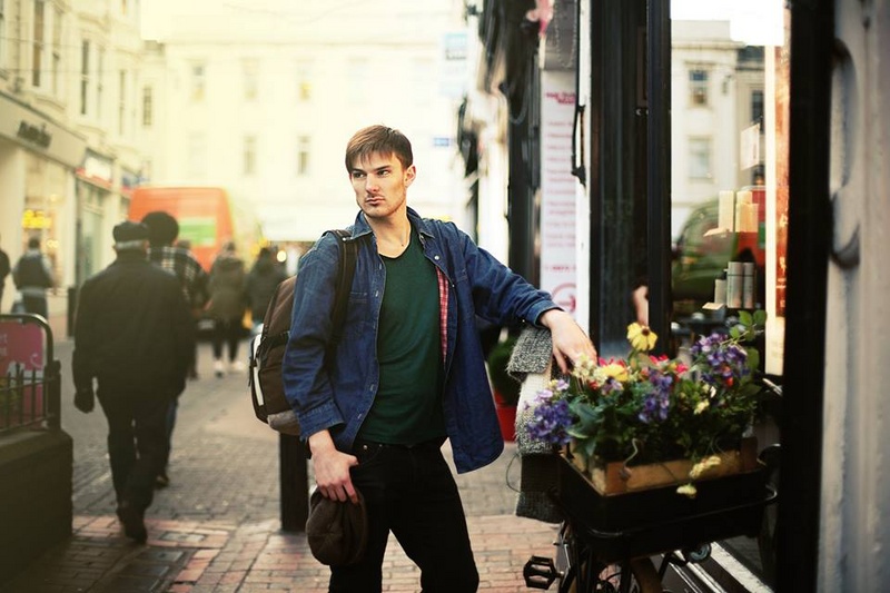 Male model photo shoot of Tristan Brooke in Brighton, England, United Kingdom