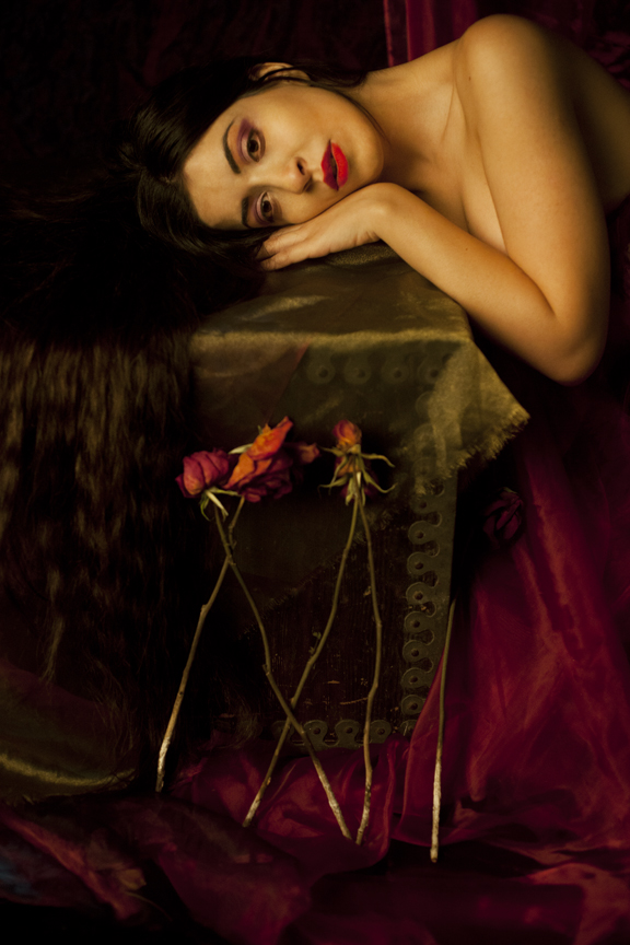 Female model photo shoot of Melinoe Immortal by Allan Jenkins in The imaginary world