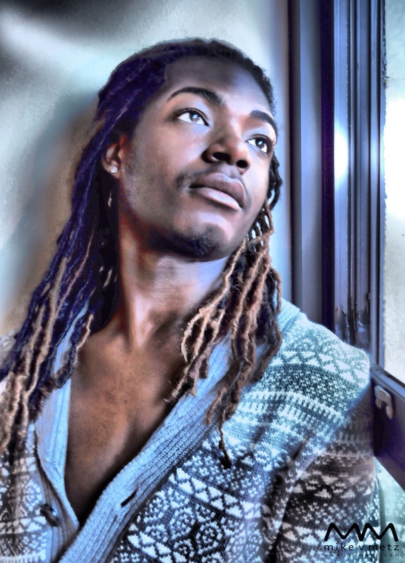 Male model photo shoot of Quann by Mike V Metz