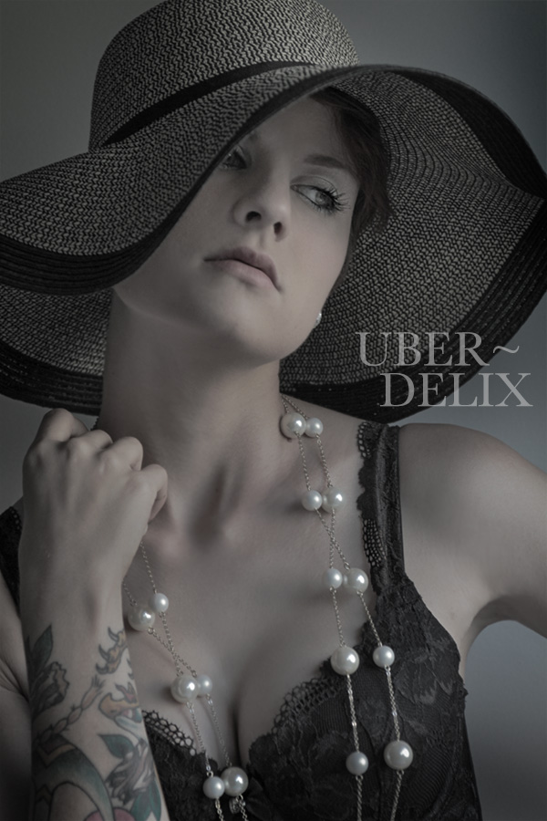 Male and Female model photo shoot of Uberdelix Fashion and Monica Elizabeth