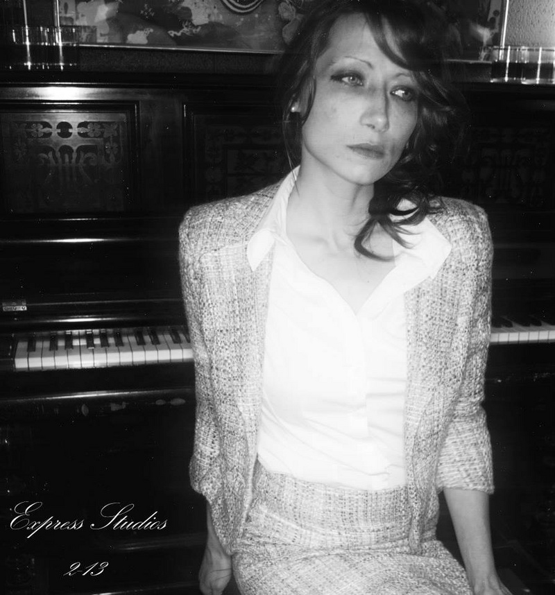 Female model photo shoot of sage lynn in The Speak Easy Vape Lounge