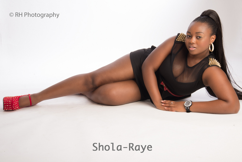 Female model photo shoot of Shola Raye by Rob Henry in London