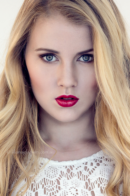 Female model photo shoot of LiLi_retouch by Liliana Gladwin, makeup by Hannah Miller MUA