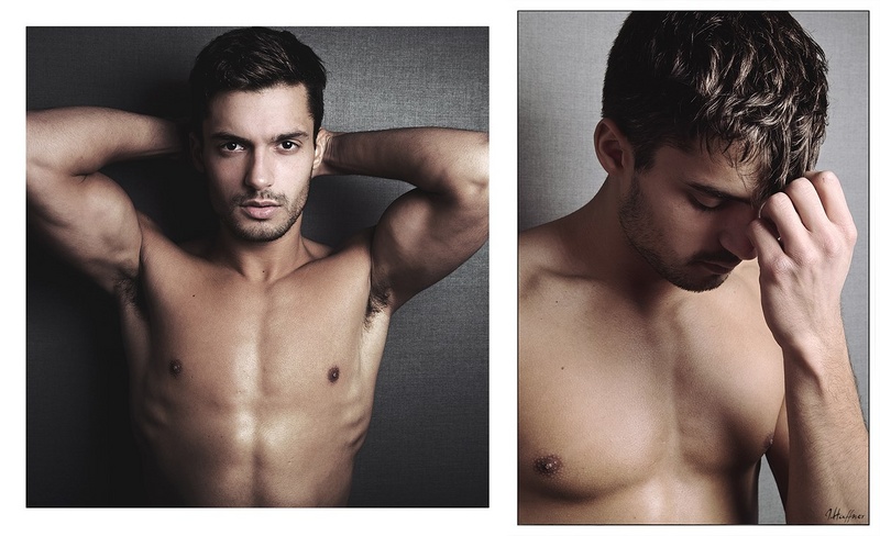 Male model photo shoot of Matthieu
