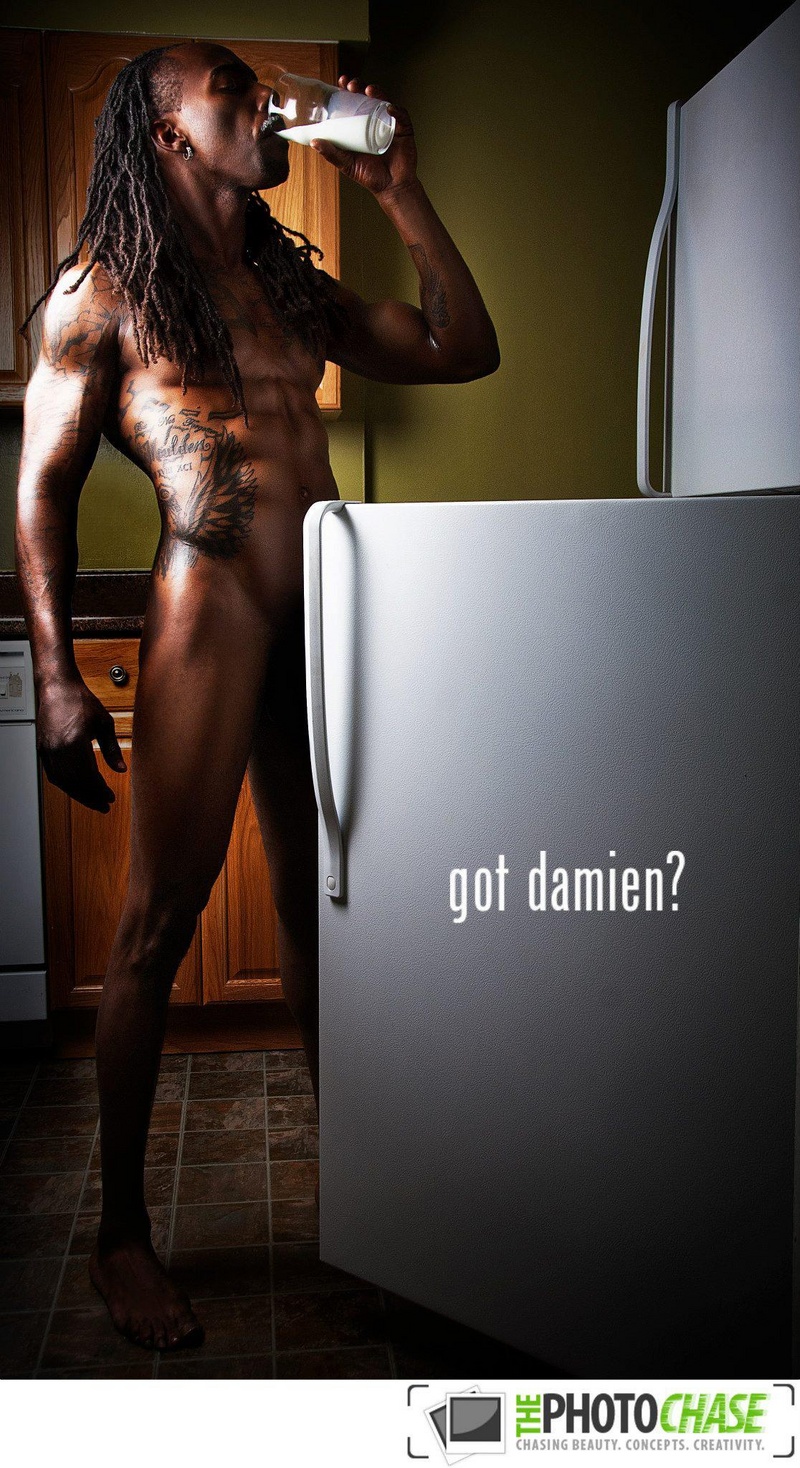 Male model photo shoot of DamienTheModel