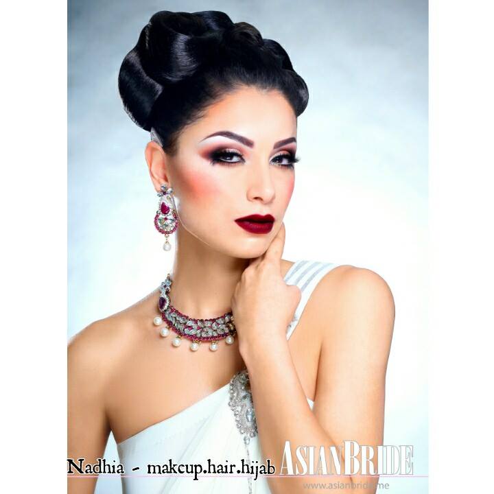 Female model photo shoot of Nadhia Saleh MUA