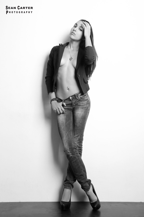 Female model photo shoot of Delilah Collado by Sean Carter Photography