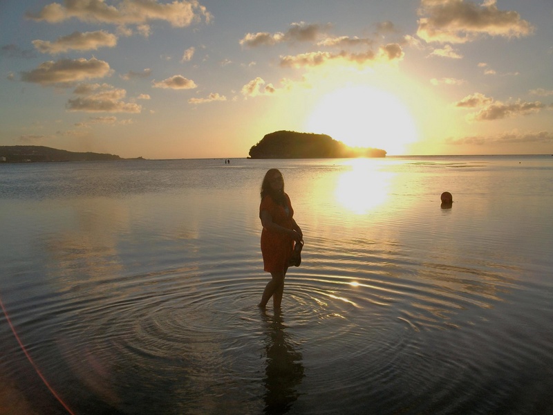 Female model photo shoot of NikkiJean in Pacific Ocean/Guam
