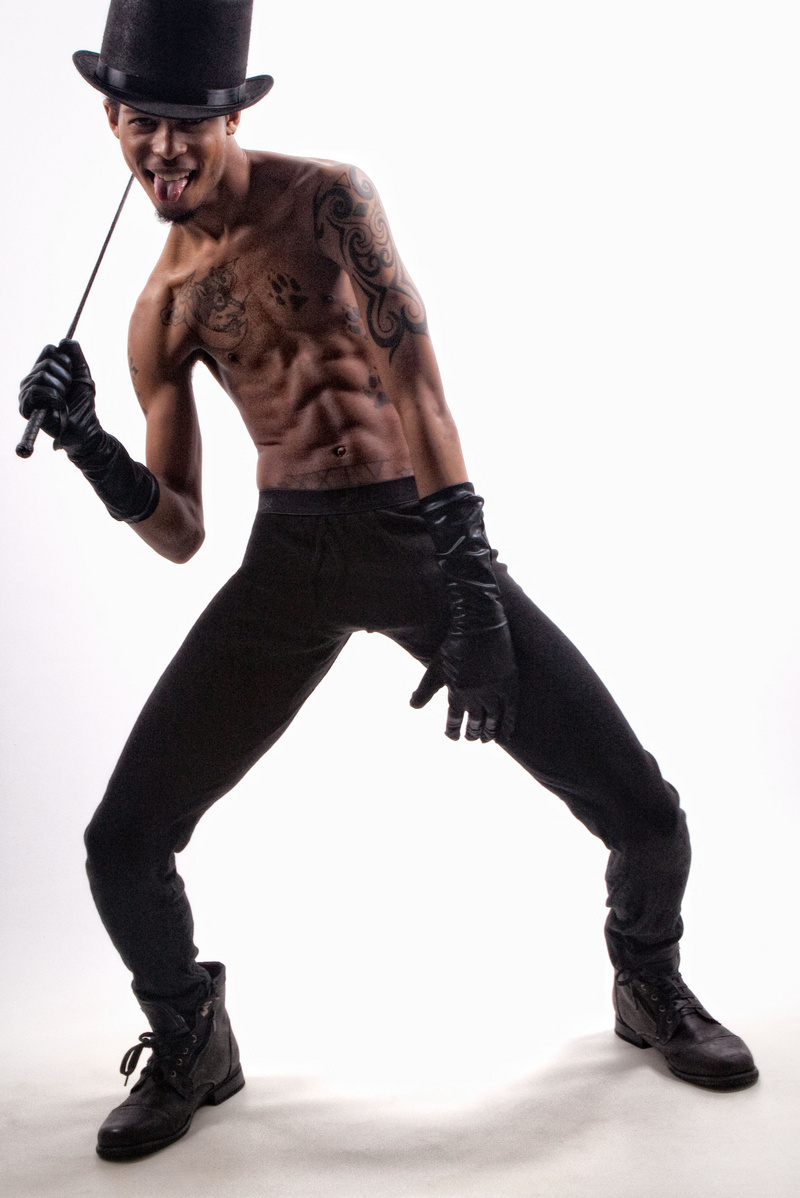 Male model photo shoot of kwesi broadnax by Bob Burkhardt in pb&amp;j gallery-Atlanta