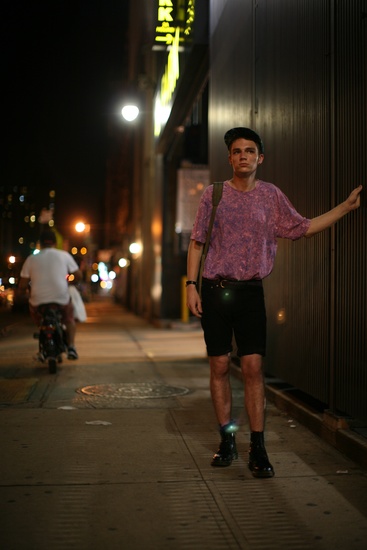 Male model photo shoot of Zack Kelly in Lower East Side, NYC