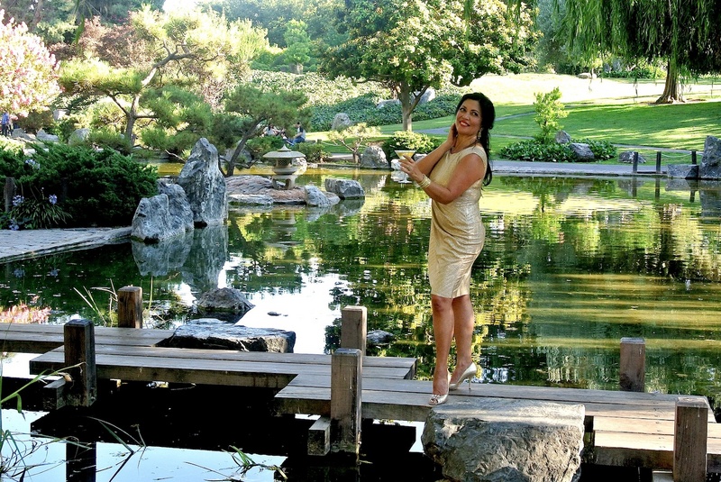 Female model photo shoot of Ellen ORourke in Japanese Friendship Garden, San Jose, CA