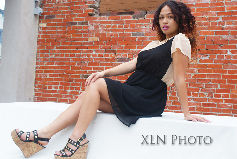 Female model photo shoot of LeeCee Evalle by XLNPhotography