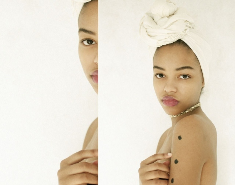 Female model photo shoot of Lamiah Bekele in Pilsen, Chicago, IL