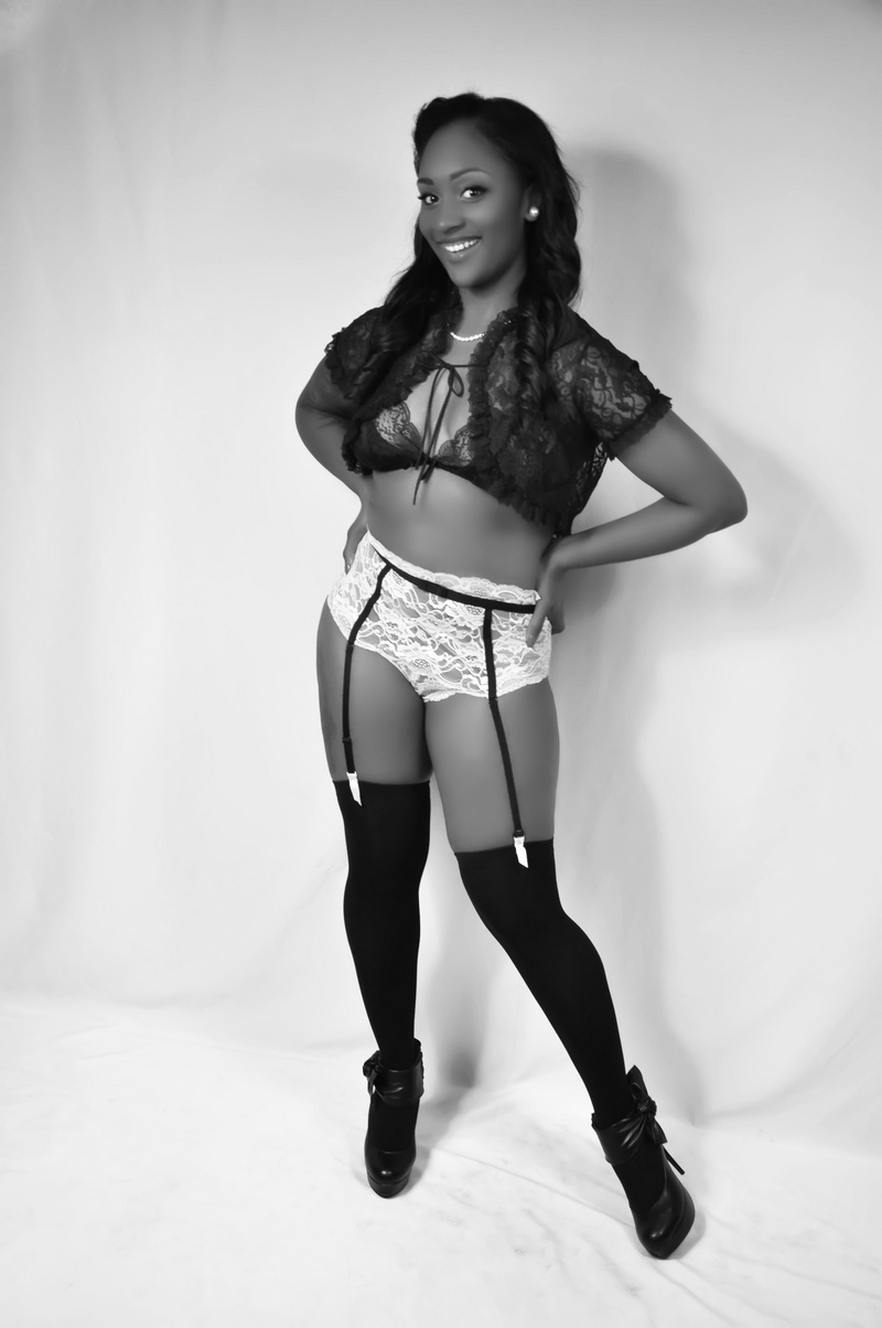 Female model photo shoot of The Black Betty