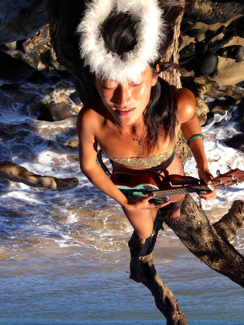 Female model photo shoot of Angel Starlove in Maui
