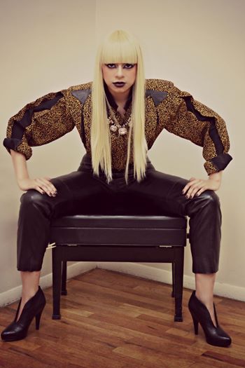 Female model photo shoot of EmpressiveHoney in NYC