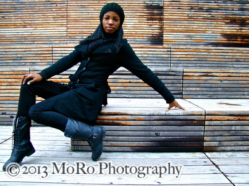 Female model photo shoot of MoRo Photography in Highline Park
